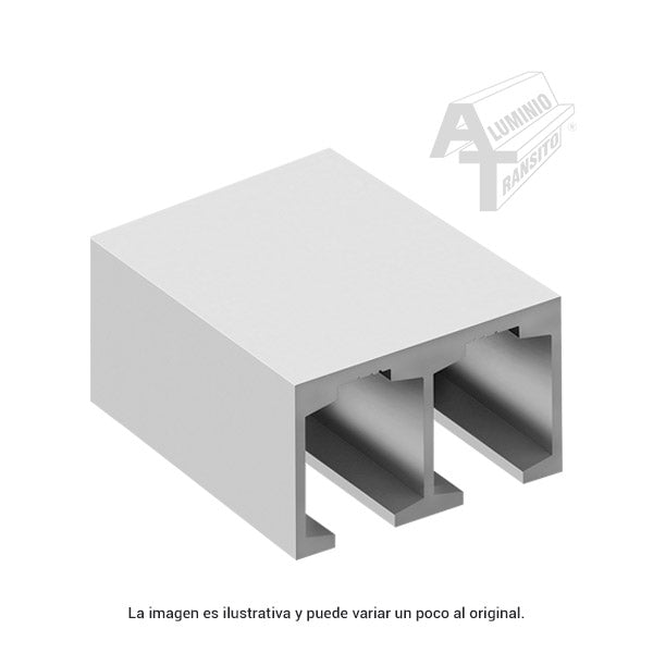 SIS CORREDIZO CHETUMAL PERFIL DOBLE 6MT