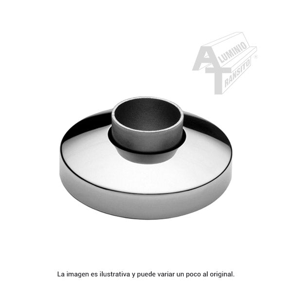 BASE CON TAPA 50.8MM AC-INOX MOD
