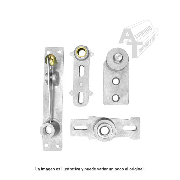 PIVOTE CENTRADO INYECTADO ALUMINIO