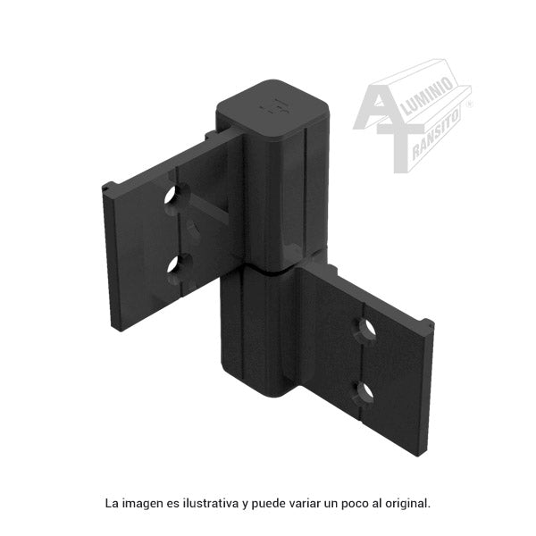 BISAGRA EUROVENT SERIE 70 NEGRO