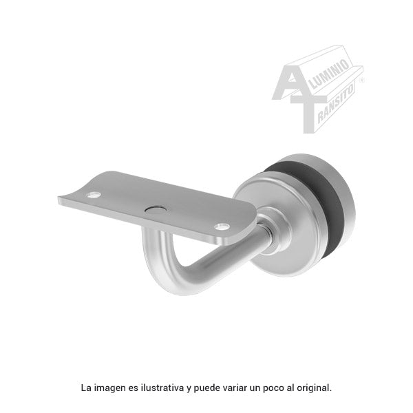 SOPORTE CORTO PARA PASAMANOS 2" SATIN