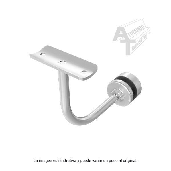 SOPORTE LARGO PARA PASAMANOS 2" SATIN