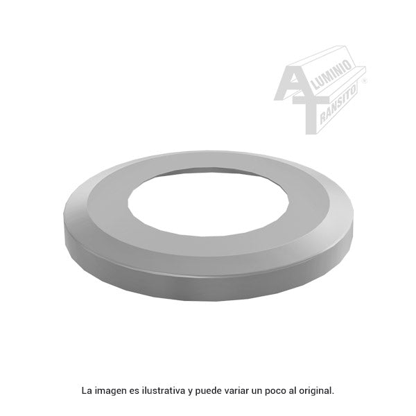 TAPA AC INOX P/BASE DE POSTE BARAN