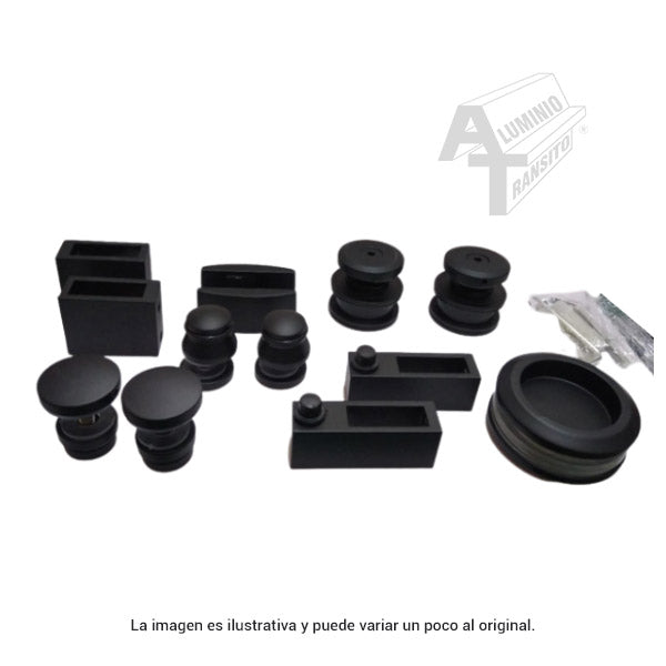 SISTEMA CORREDIZO DE ACERO INOX BLACK