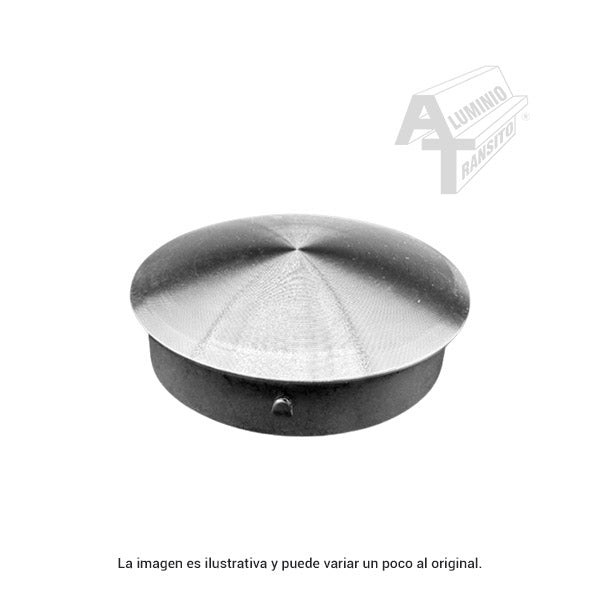 TAPA OVALADA PARA POSTE 2" SATIN