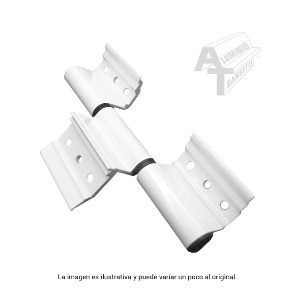 BISAGRA 3 PALAS BLANCA AXENT