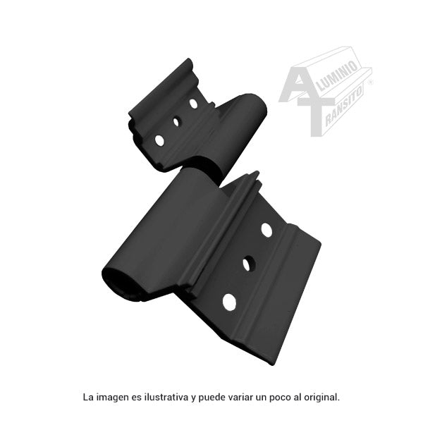 BISAGRA 2 PALAS NEGRA AXENT