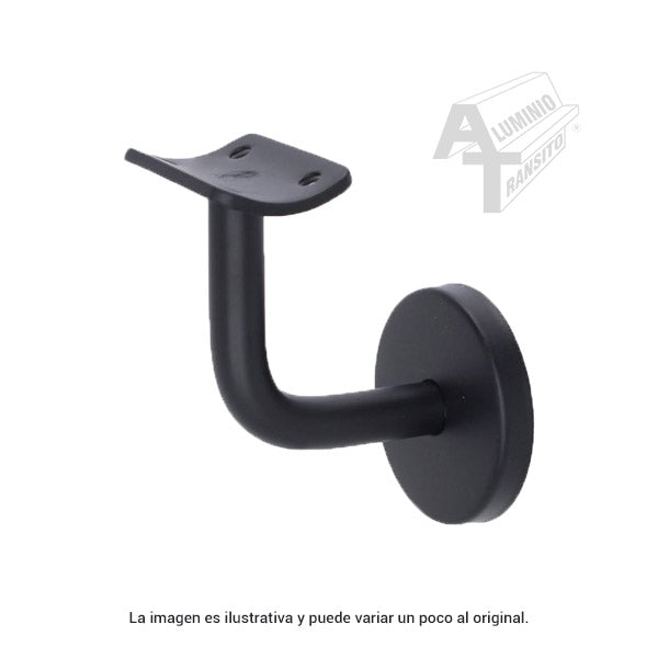 CONECTOR CORTO MURO A TUBO BLACK