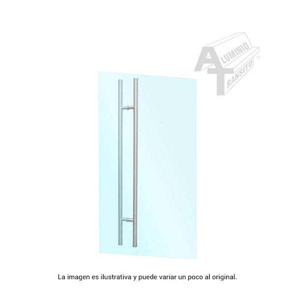 JALADERA TIPO H DE 1.20 SATIN