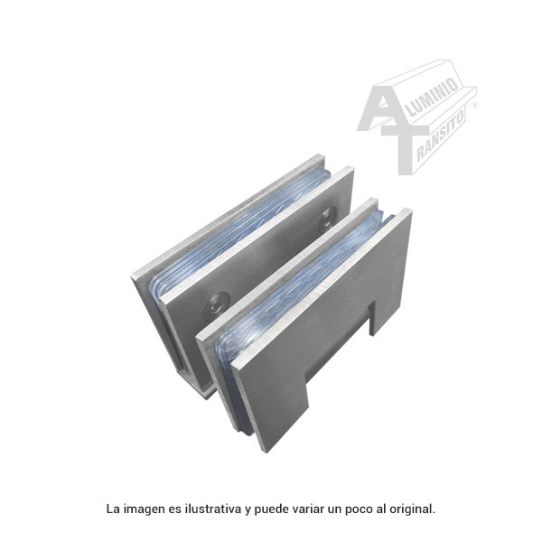 BISAGRA CRISTAL-CRISTAL 90° SATIN