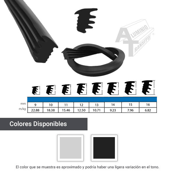 VINIL PEINE GRIS - 11